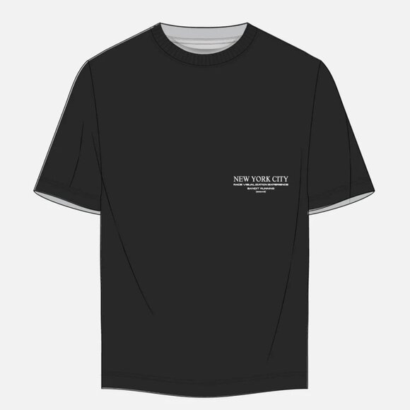 🔥 RARE Bandit Running New York Marathon '24 Race Visualization Promo Cotton Tee - Picture 4 of 8